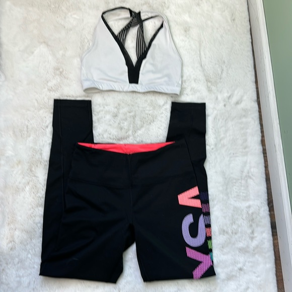 Victoria’s Secret sport sports bra, and pants set small - Picture 1 of 8
